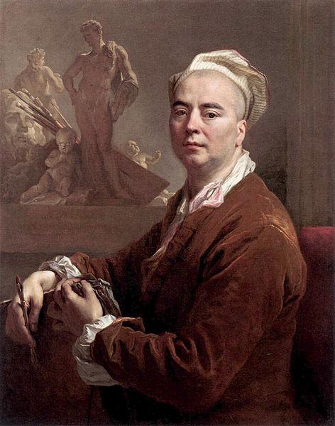 Nicolas de Largilliere Self-portrait oil painting image